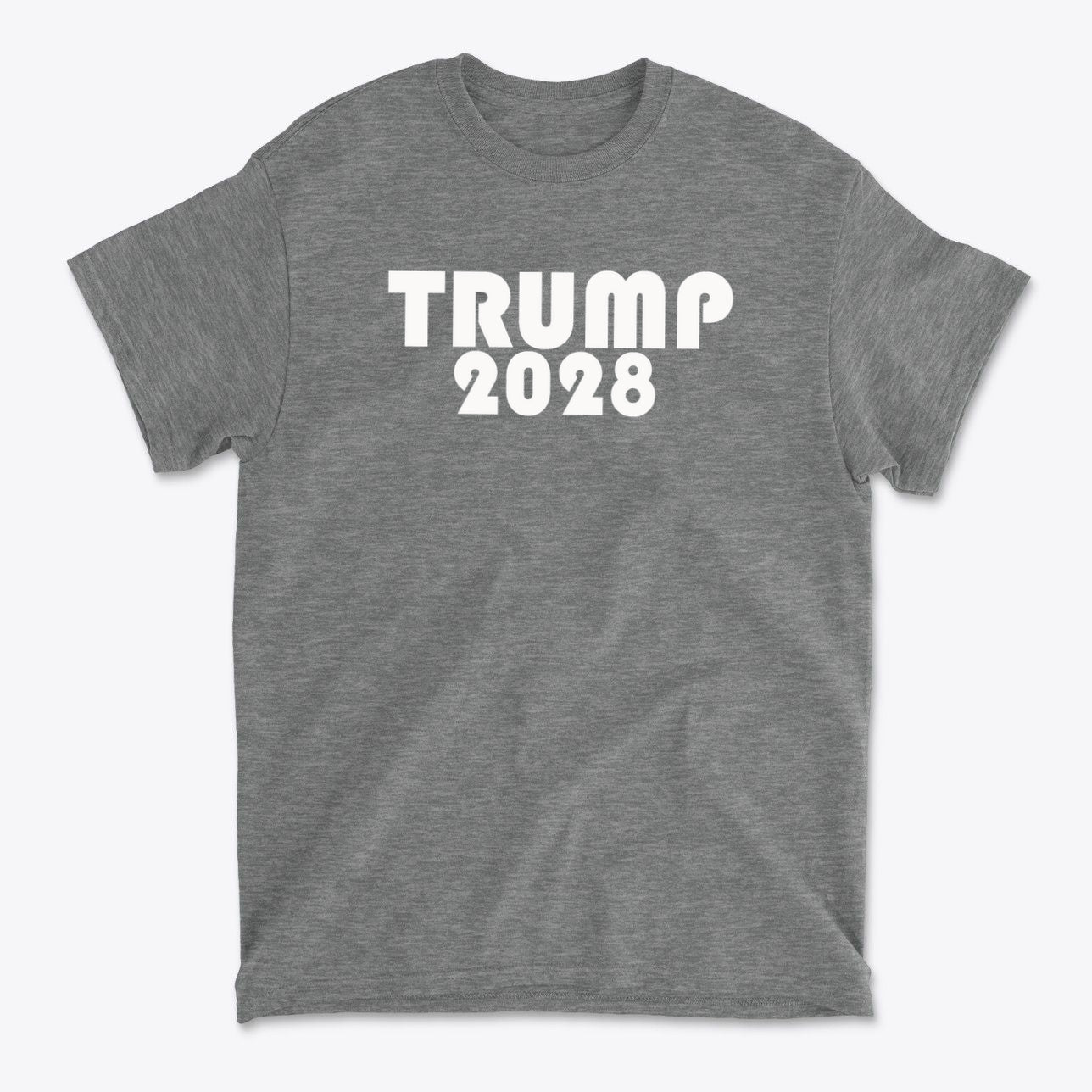 Trump 2028 White Letters T Shirt