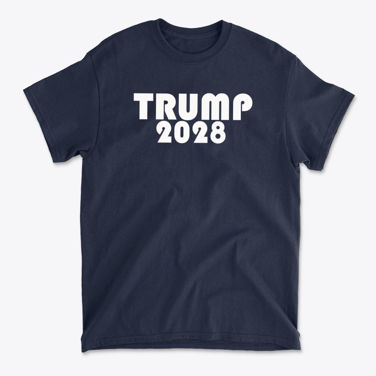 Trump 2028 White Letters T Shirt