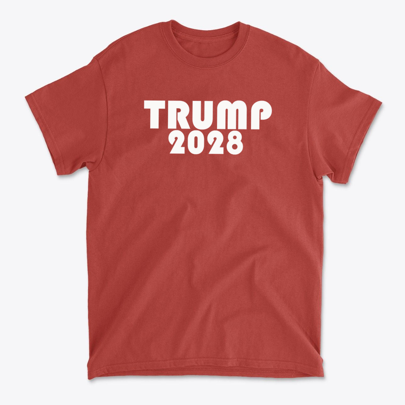 Trump 2028 White Letters T Shirt