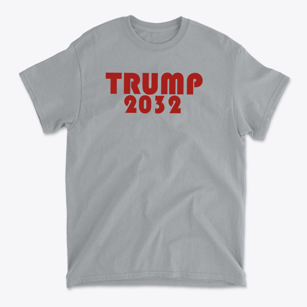 Trump 2032 Red Letters T Shirt