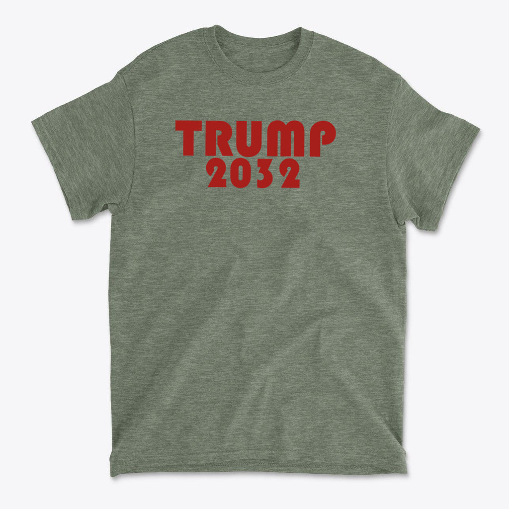 Trump 2032 Red Letters T Shirt