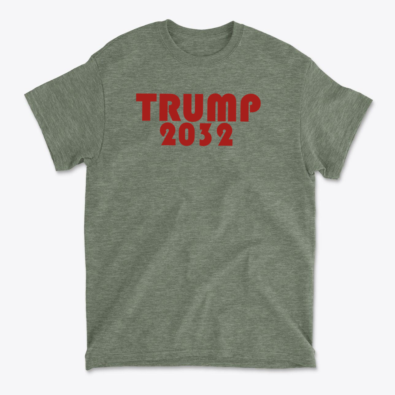 Trump 2032 Red Letters T Shirt