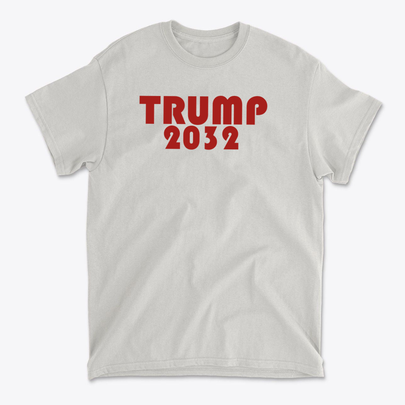 Trump 2032 Red Letters T Shirt