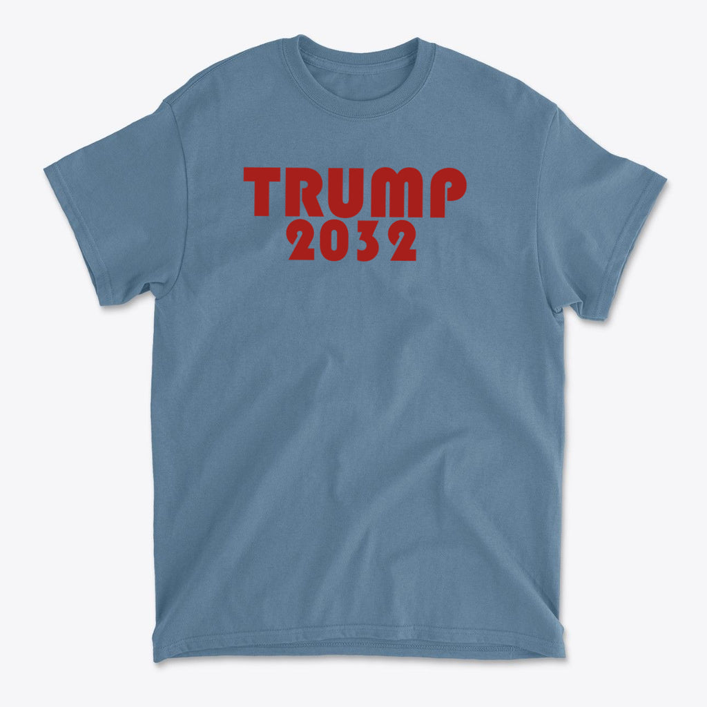 Trump 2032 Red Letters T Shirt