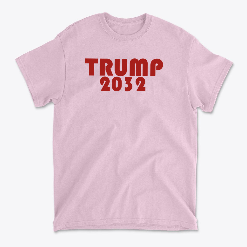 Trump 2032 Red Letters T Shirt