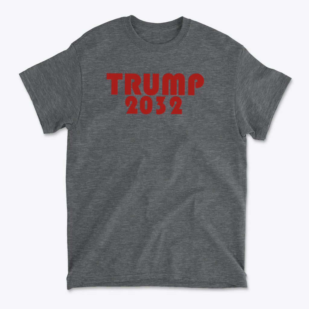 Trump 2032 Red Letters T Shirt
