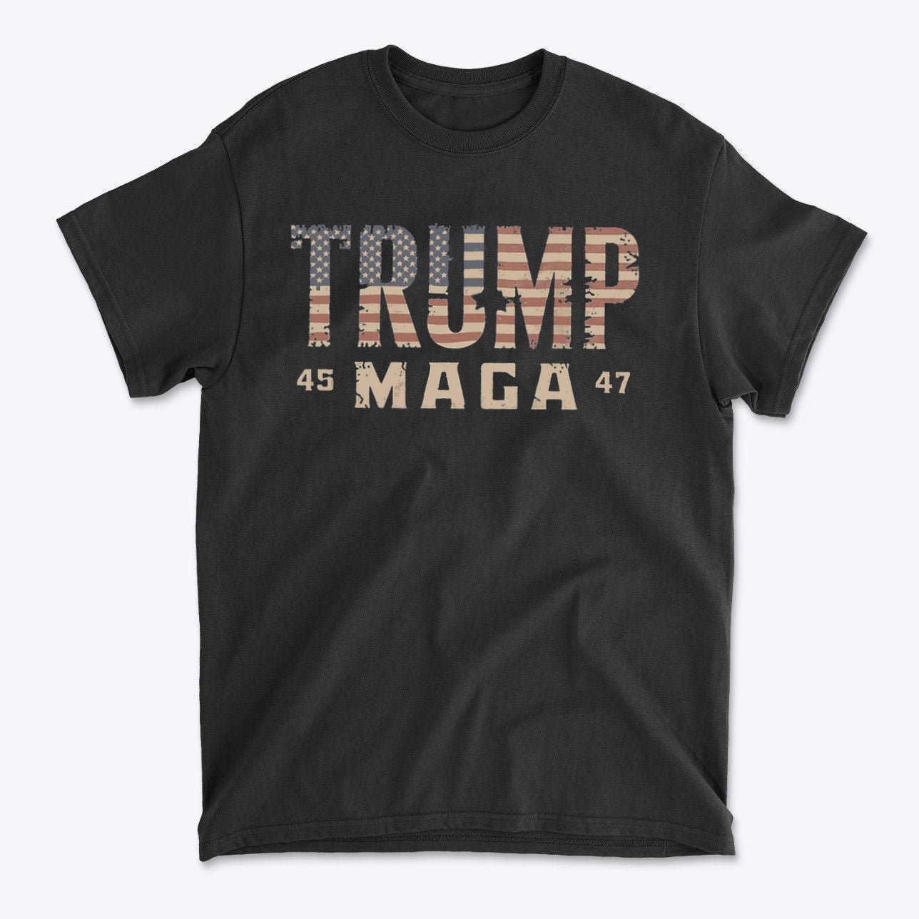 Trump 45 MAGA 47 Graphic T Shirt