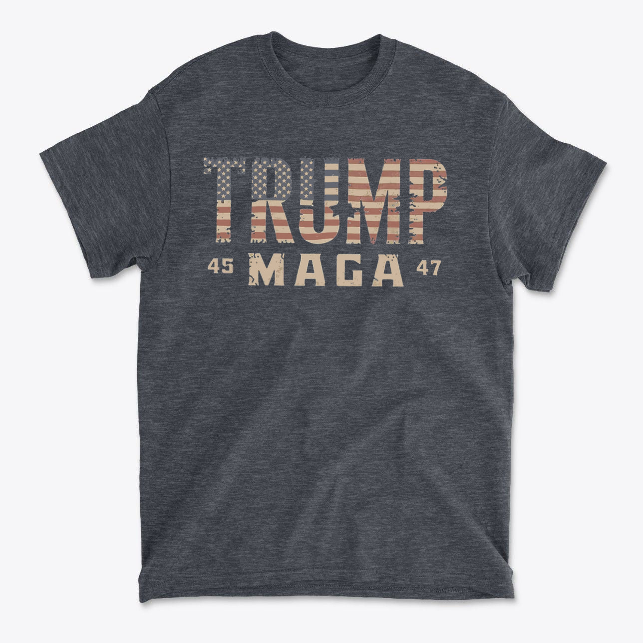 Trump 45 MAGA 47 Graphic T Shirt