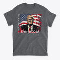 Trump Patriot 2028 Supporter Graphic Tee Shirt