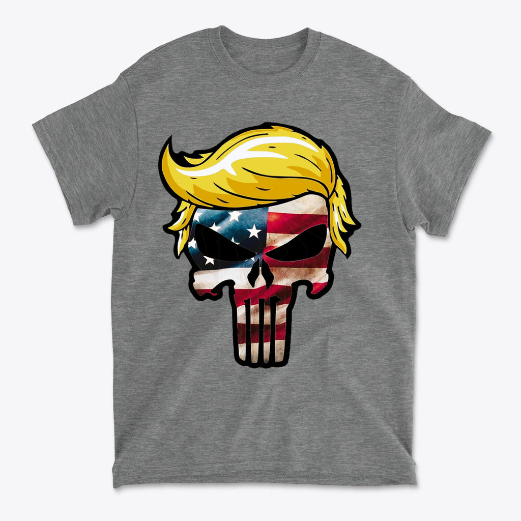 Trump Punisher In American Flag Colors