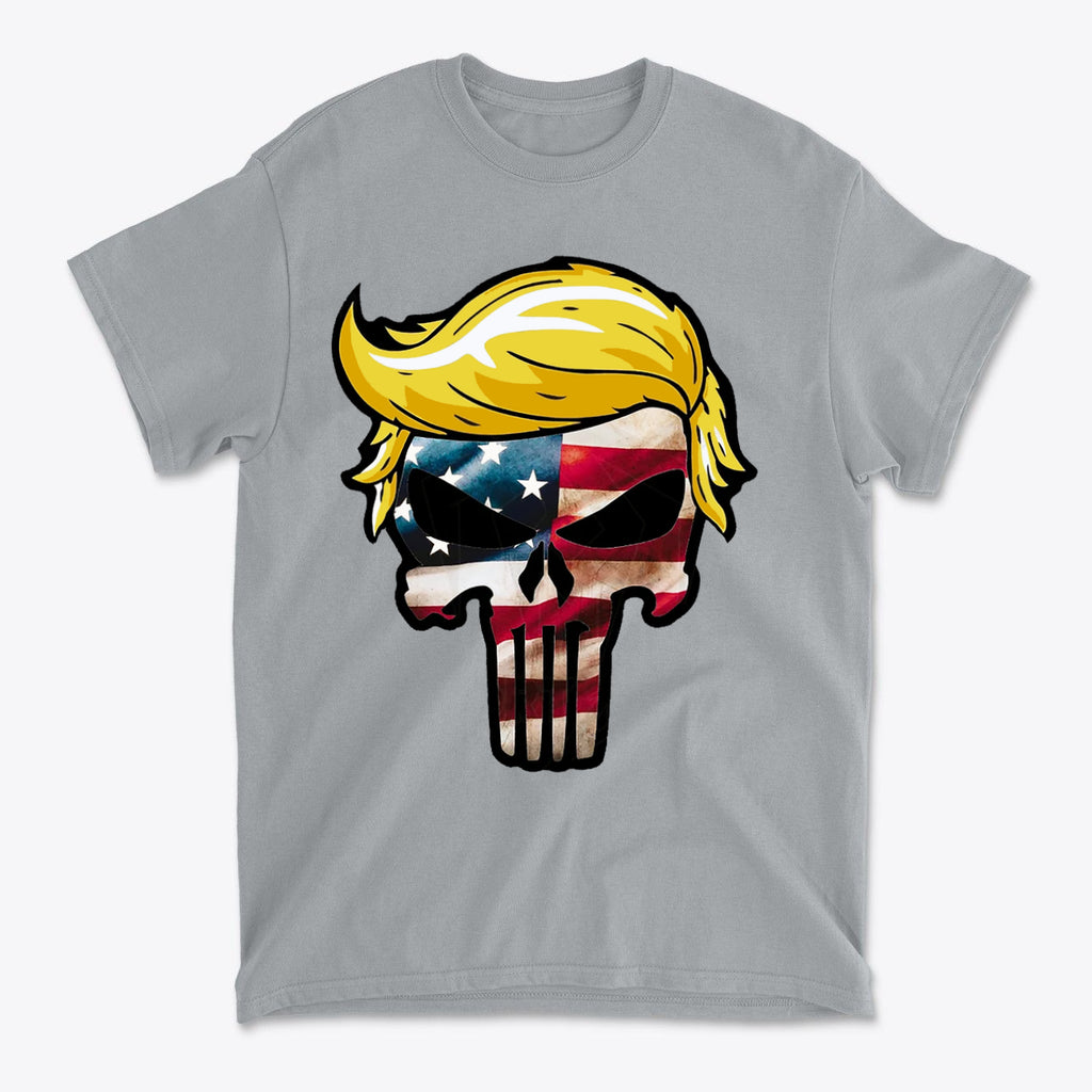 Trump Punisher In American Flag Colors