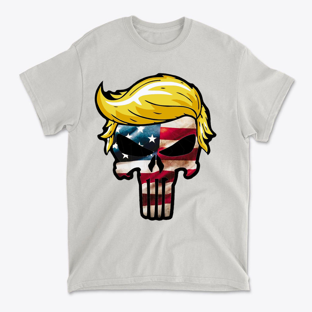 Trump Punisher In American Flag Colors