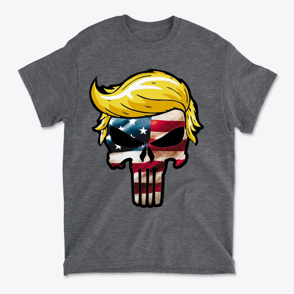 Trump Punisher In American Flag Colors