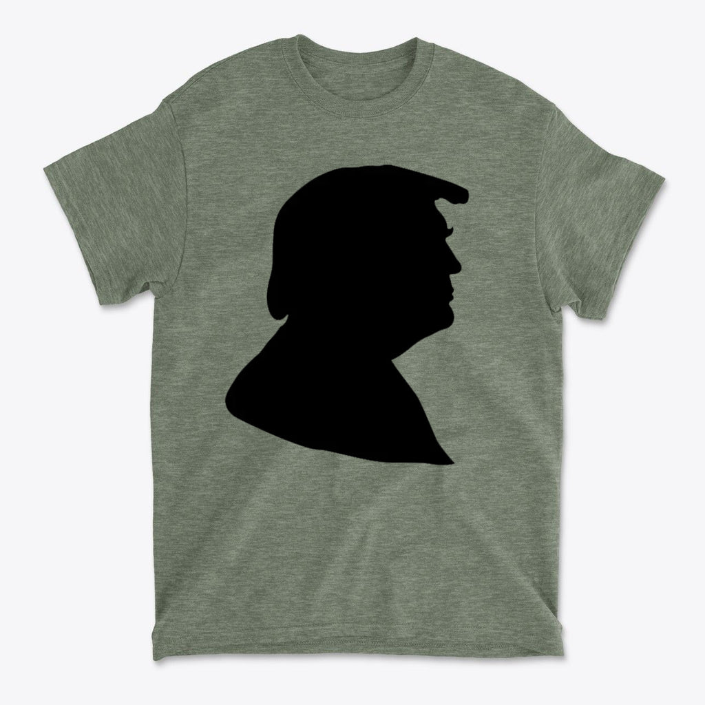 Trump Silhouette Classic Political Casual Wear Shirt