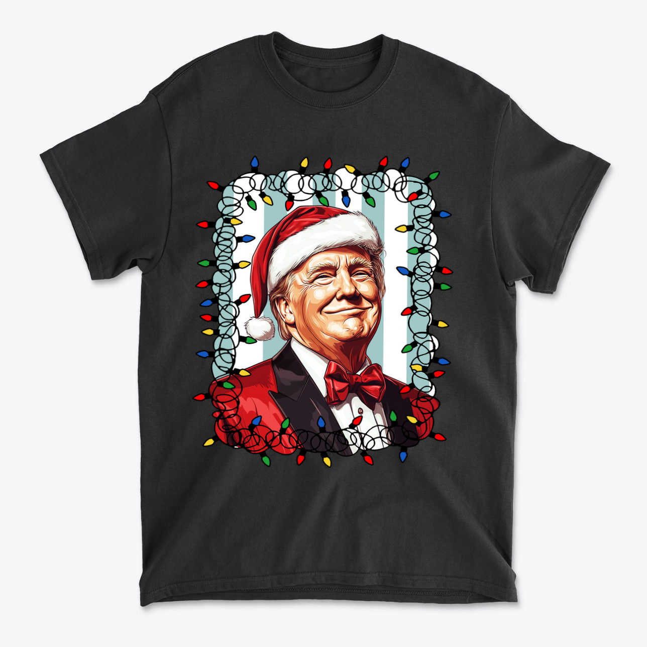 Trumpy Christmas Graphic T Shirt