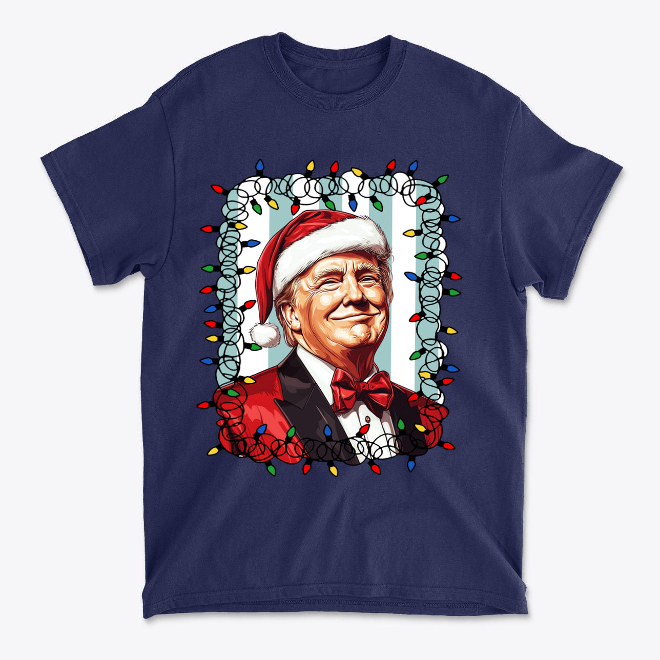 Trumpy Christmas Graphic T Shirt
