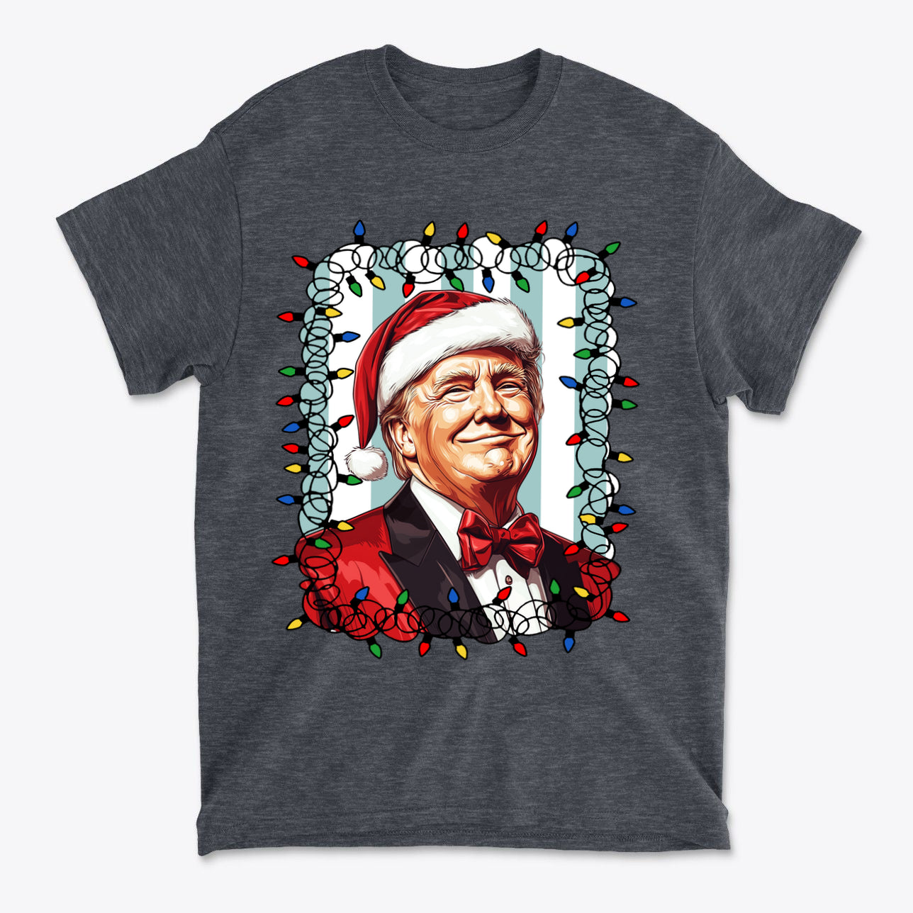 Trumpy Christmas Graphic T Shirt