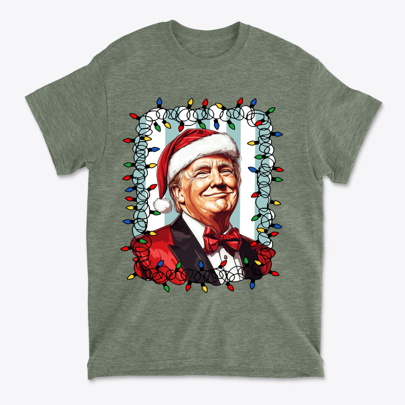 Trumpy Christmas Graphic T Shirt