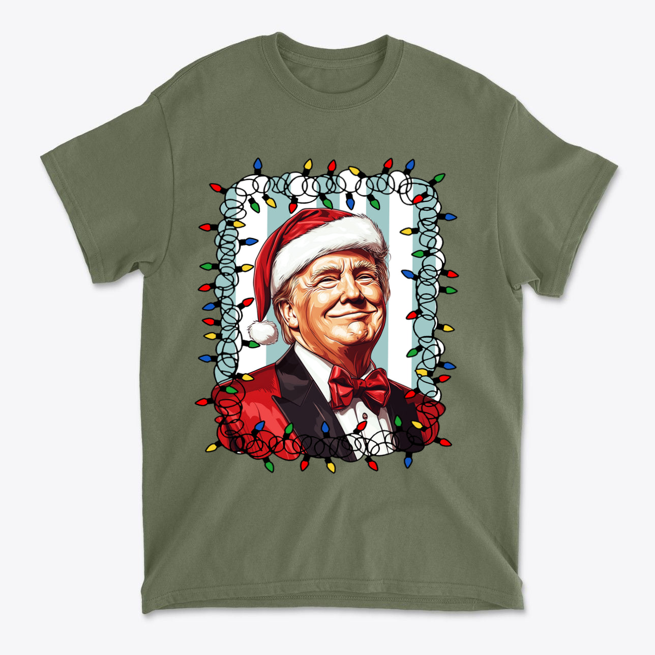 Trumpy Christmas Graphic T Shirt