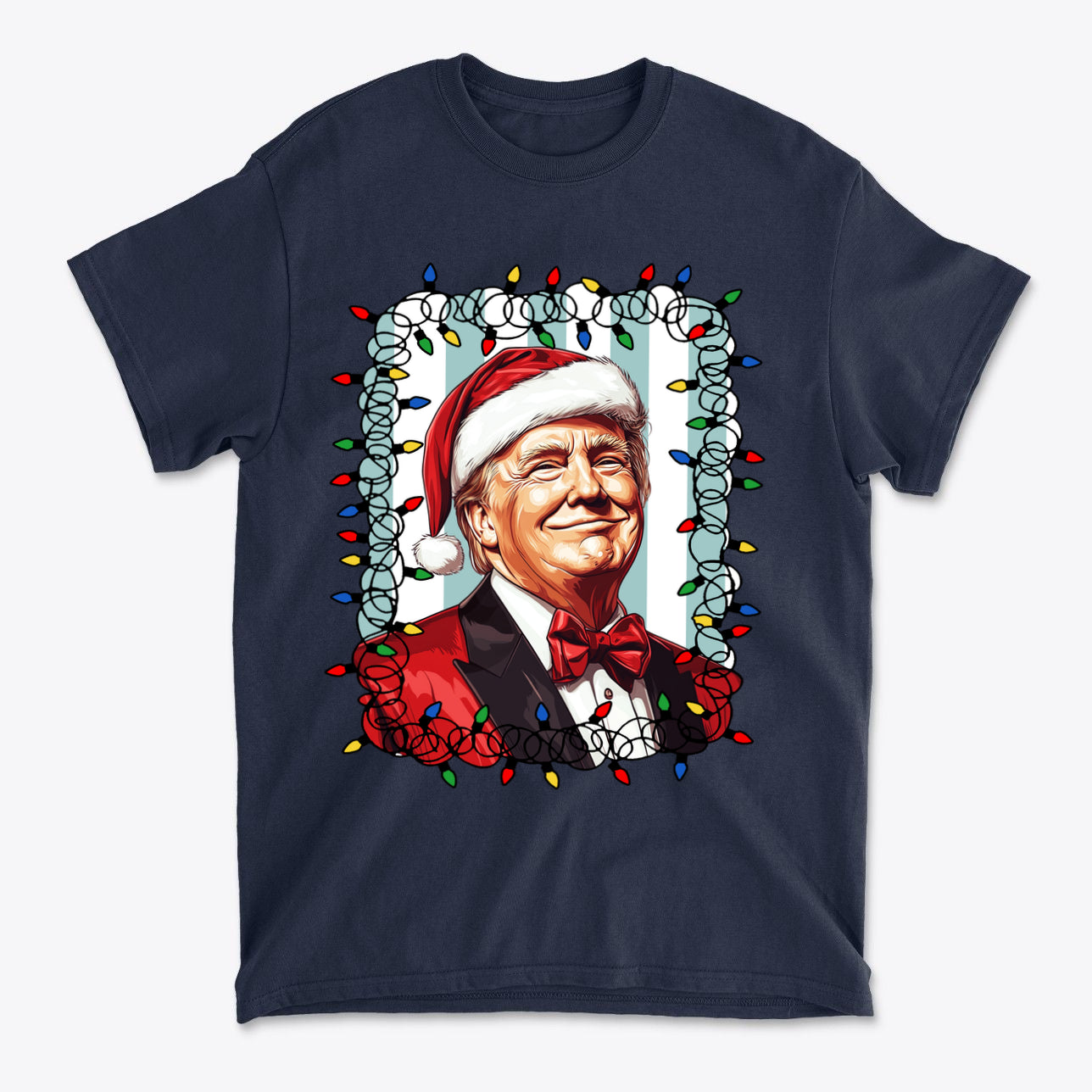 Trumpy Christmas Graphic T Shirt