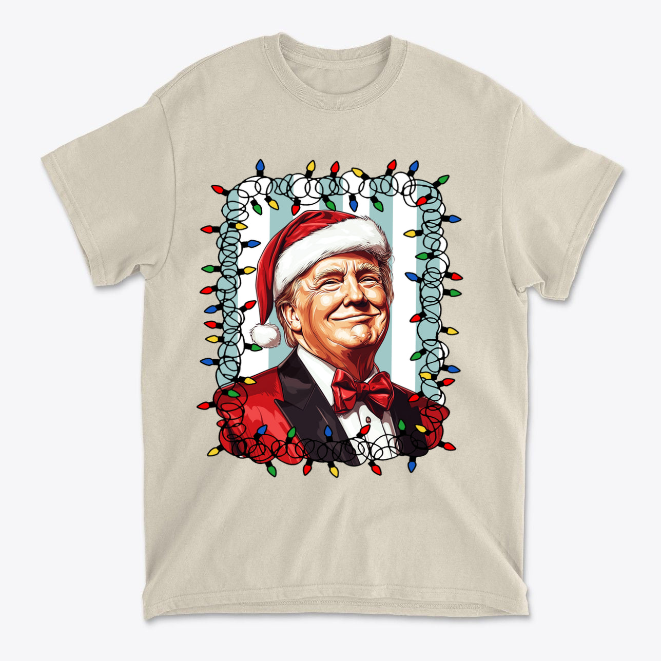 Trumpy Christmas Graphic T Shirt