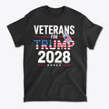 Veterans For Trump 2028 American Pride Shirt Design