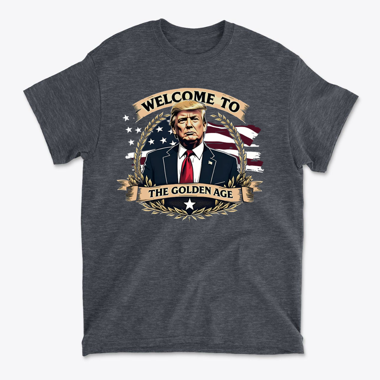 Welcome To The Golden Age Bold Statement Shirt