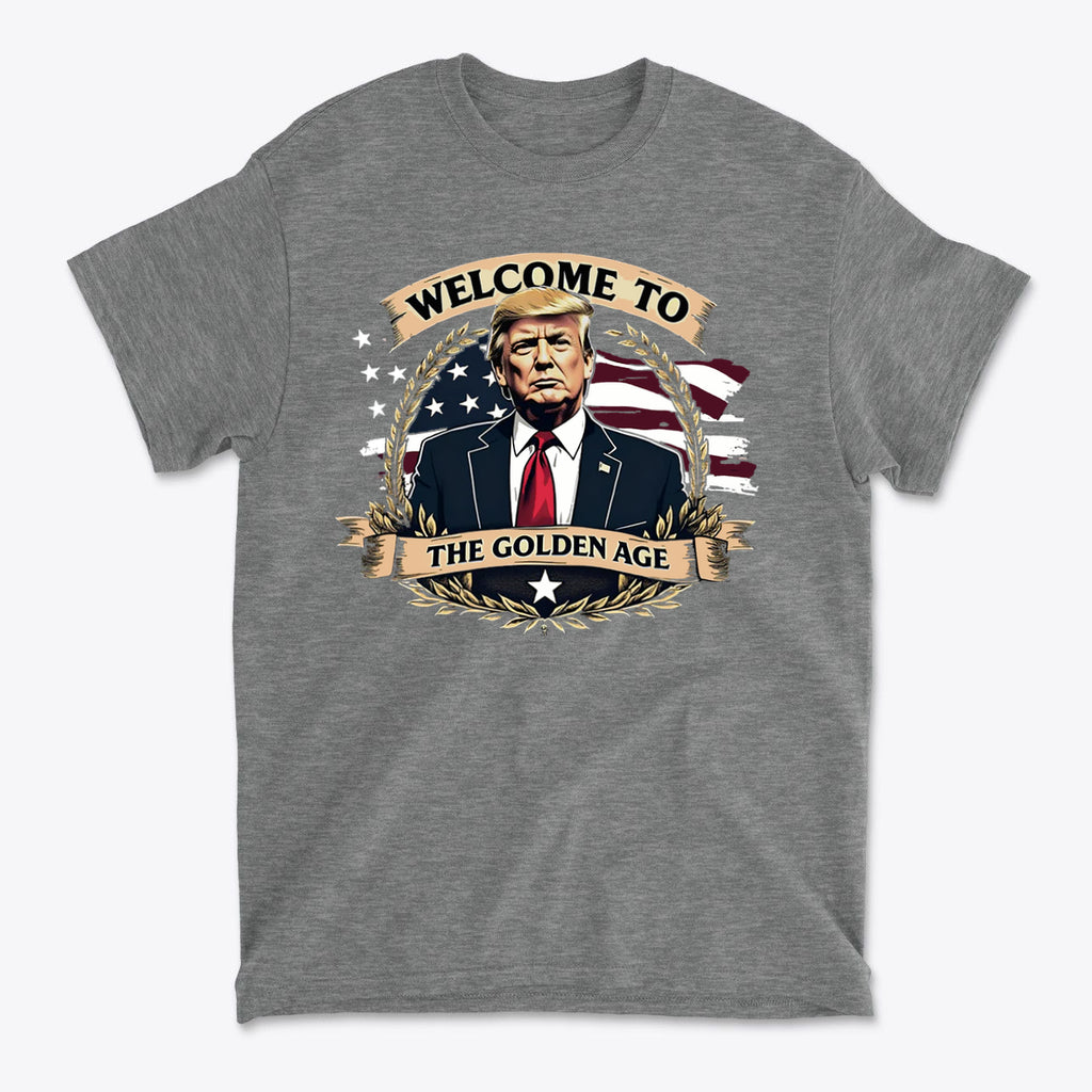 Welcome To The Golden Age Bold Statement Shirt