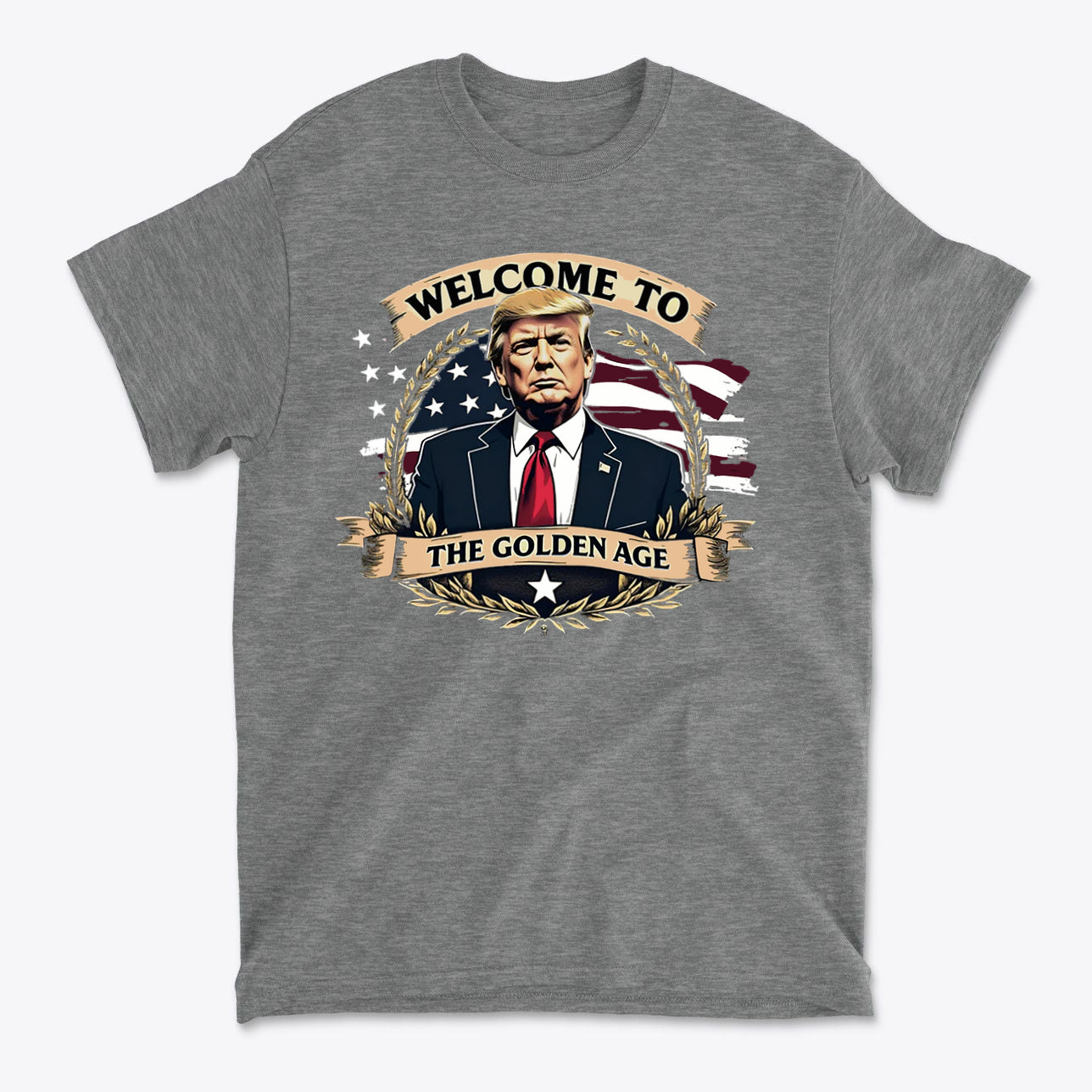 Welcome To The Golden Age Bold Statement Shirt
