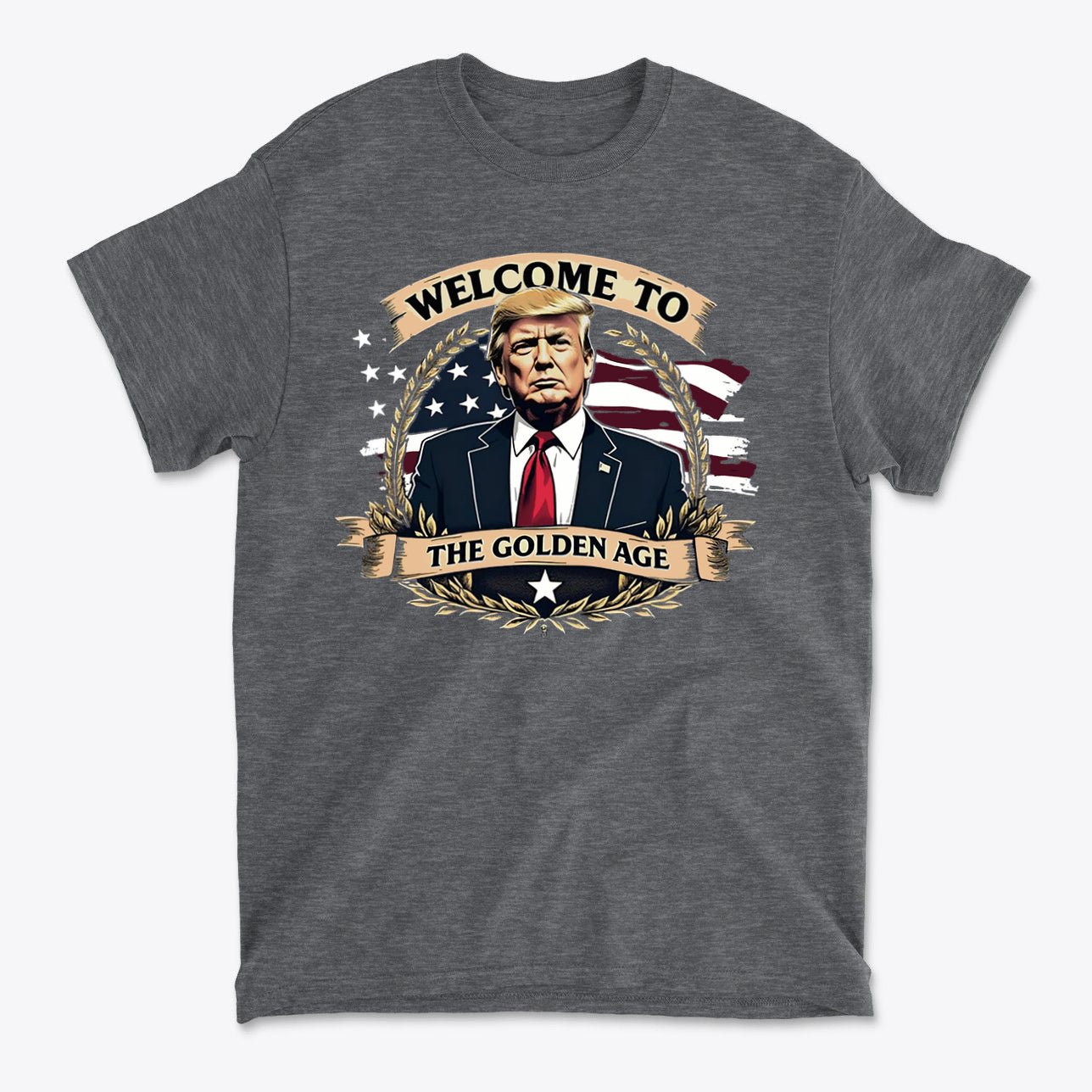 Welcome To The Golden Age Bold Statement Shirt