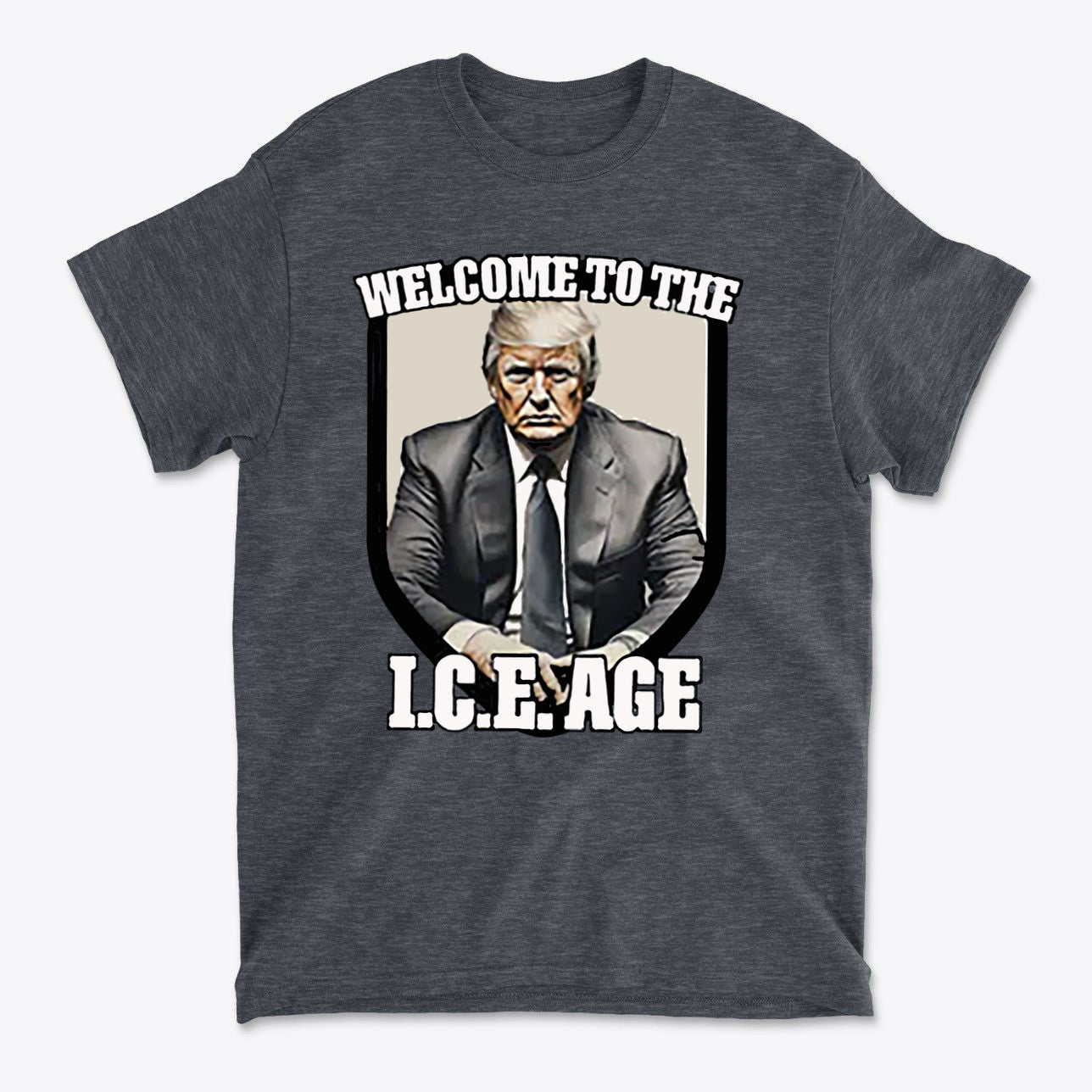 Welcome To The ICE Age Meme Style Graphic Shirt