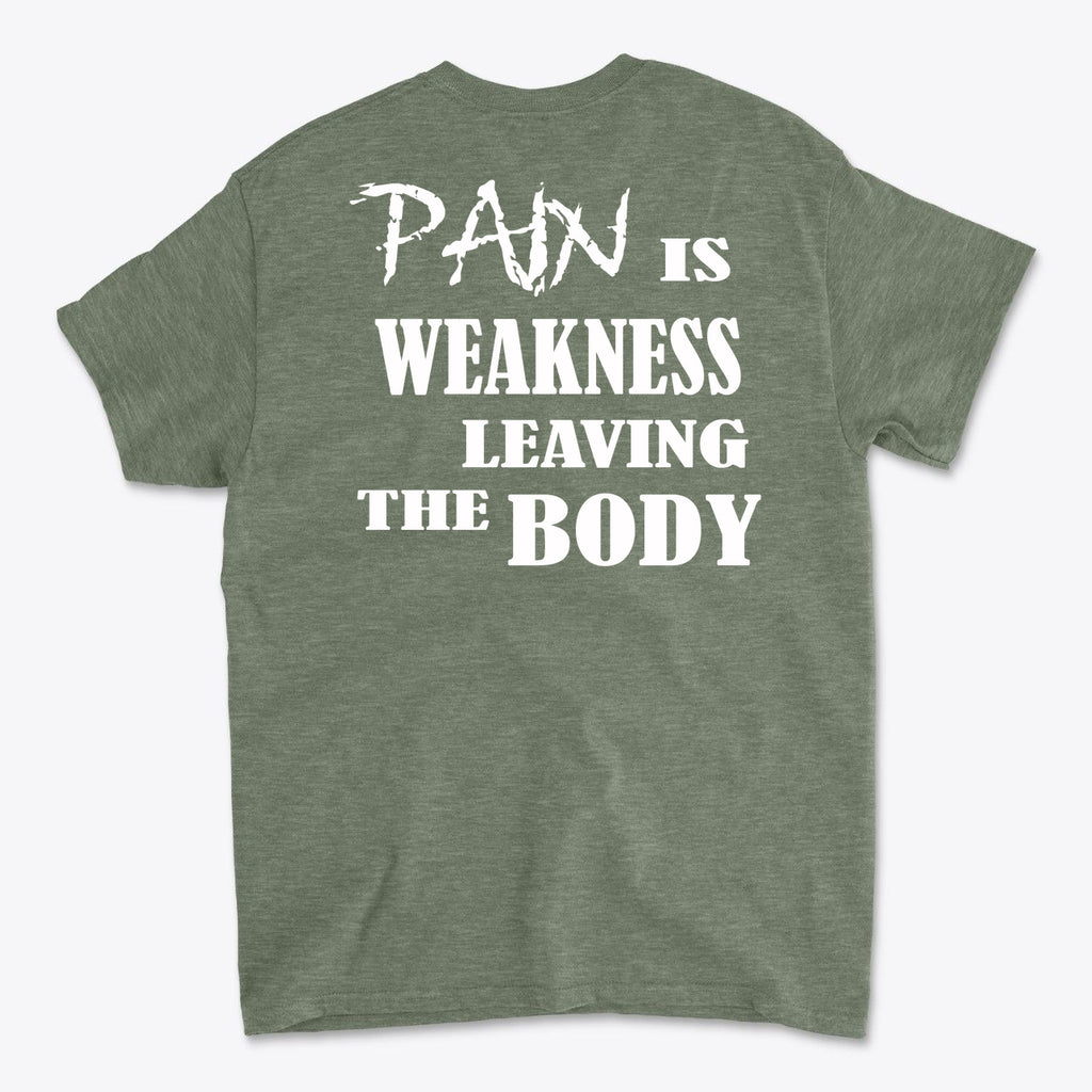 Pain Is Weakness Leaving The Body Wht Ltrs