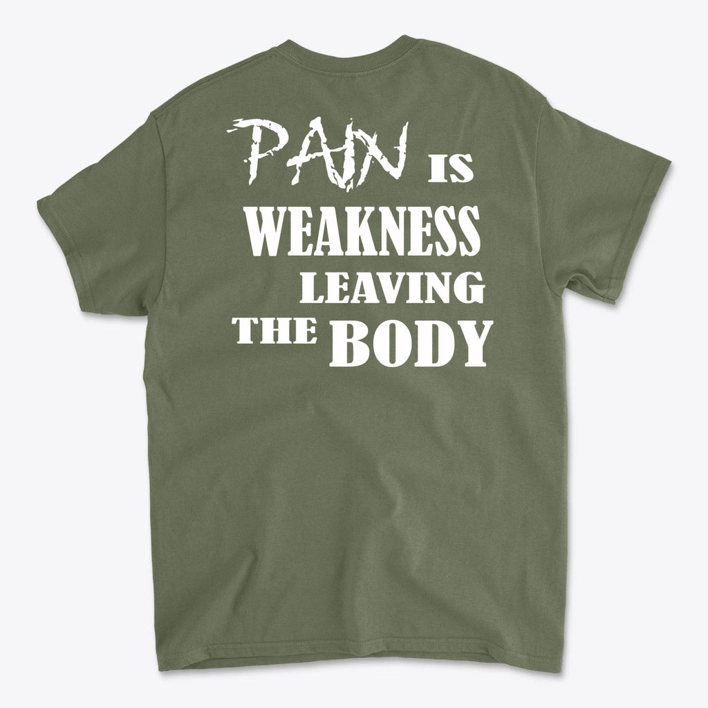 Pain Is Weakness Leaving The Body Wht Ltrs