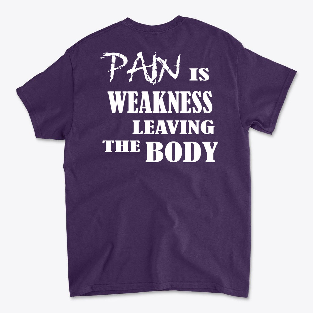 Pain Is Weakness Leaving The Body Wht Ltrs