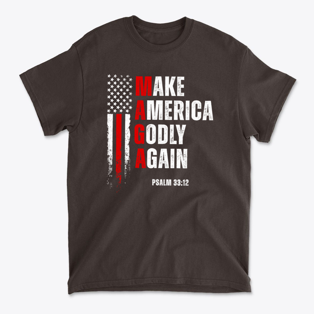 Make America Godly Again MAGA Christian Graphic Shirt