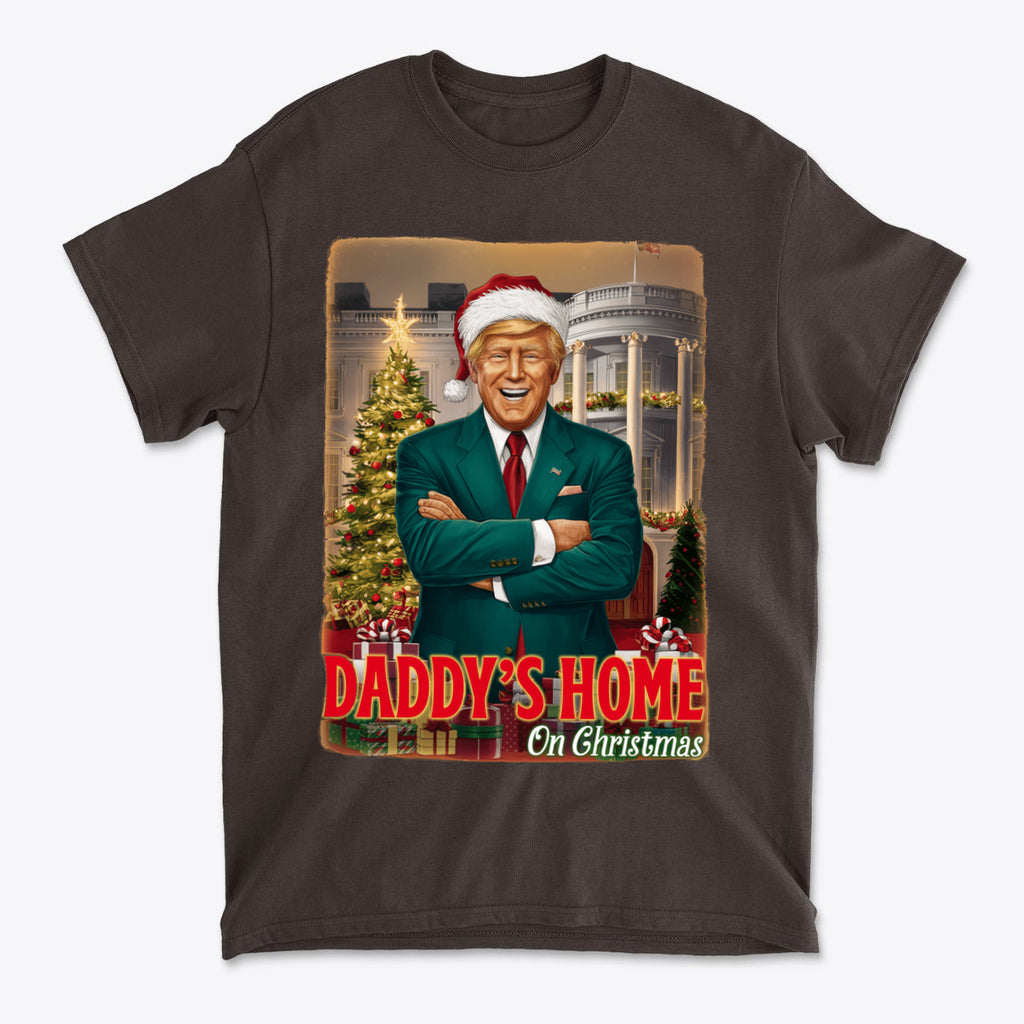 SP-front-DCH-691Daddys Home On Christmas Festive Family Shirt