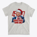 Christmas Came Early 45 47 Gear featuring a graphic of a smiling man in a Santa hat pointing confidently.