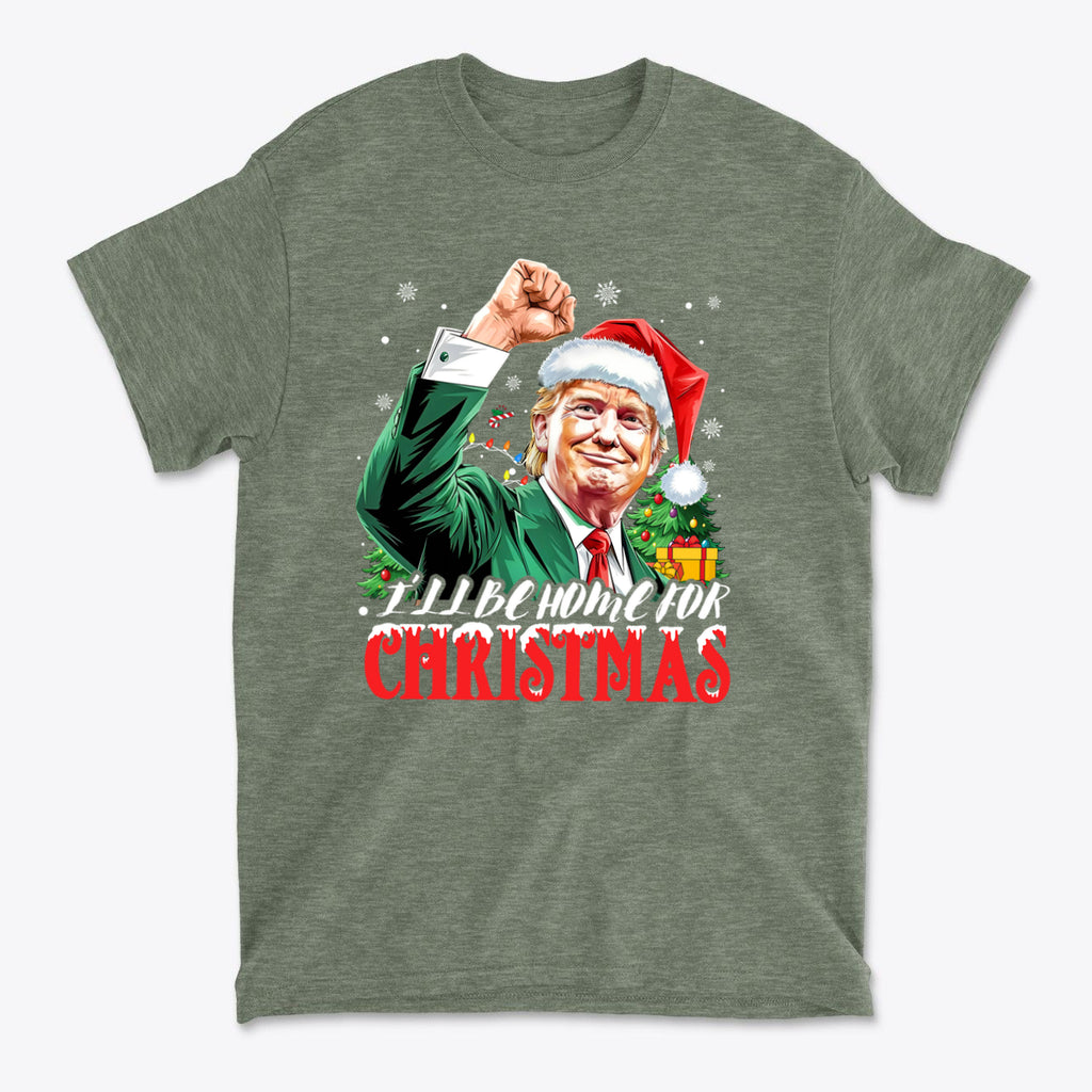 I'll Be Home For Christmas Trump With Christmas Tree