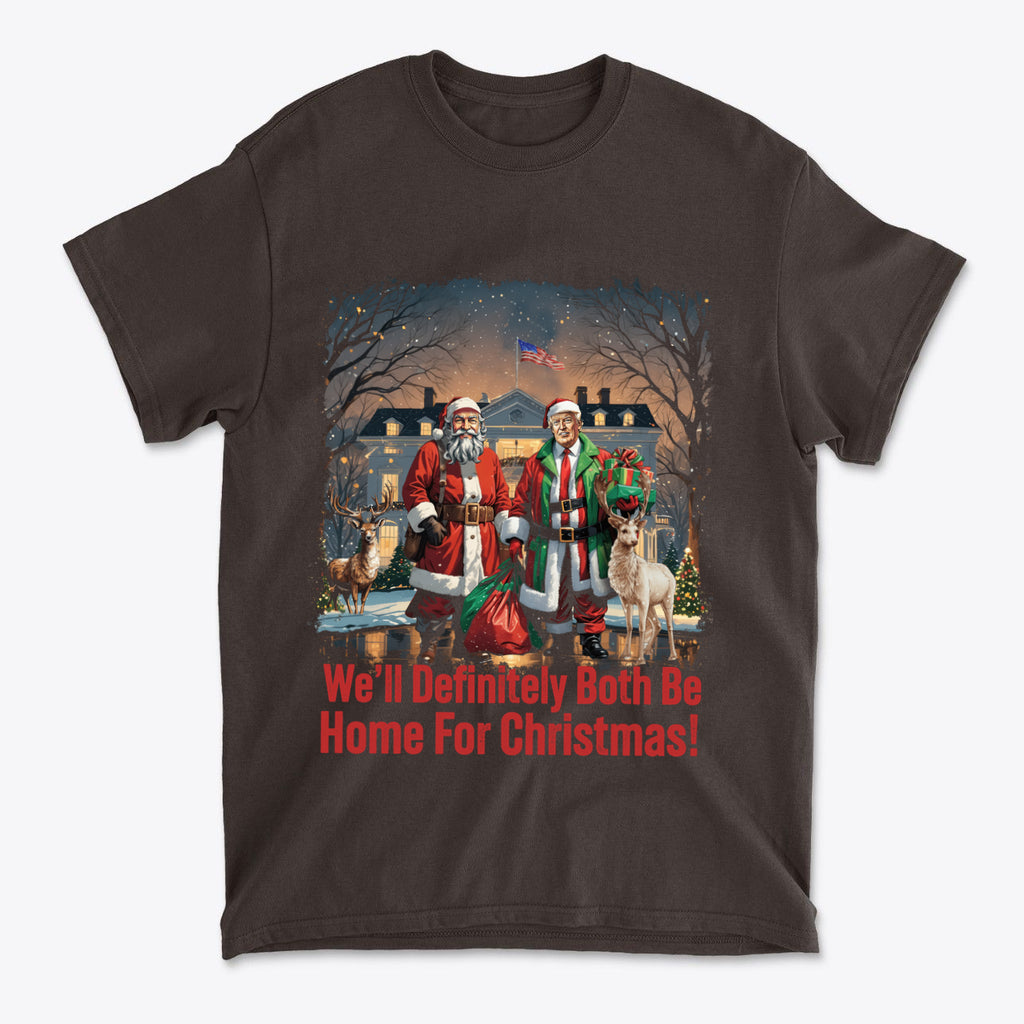 We'll Definitely Both Be Home For Christmas Trump And Santa