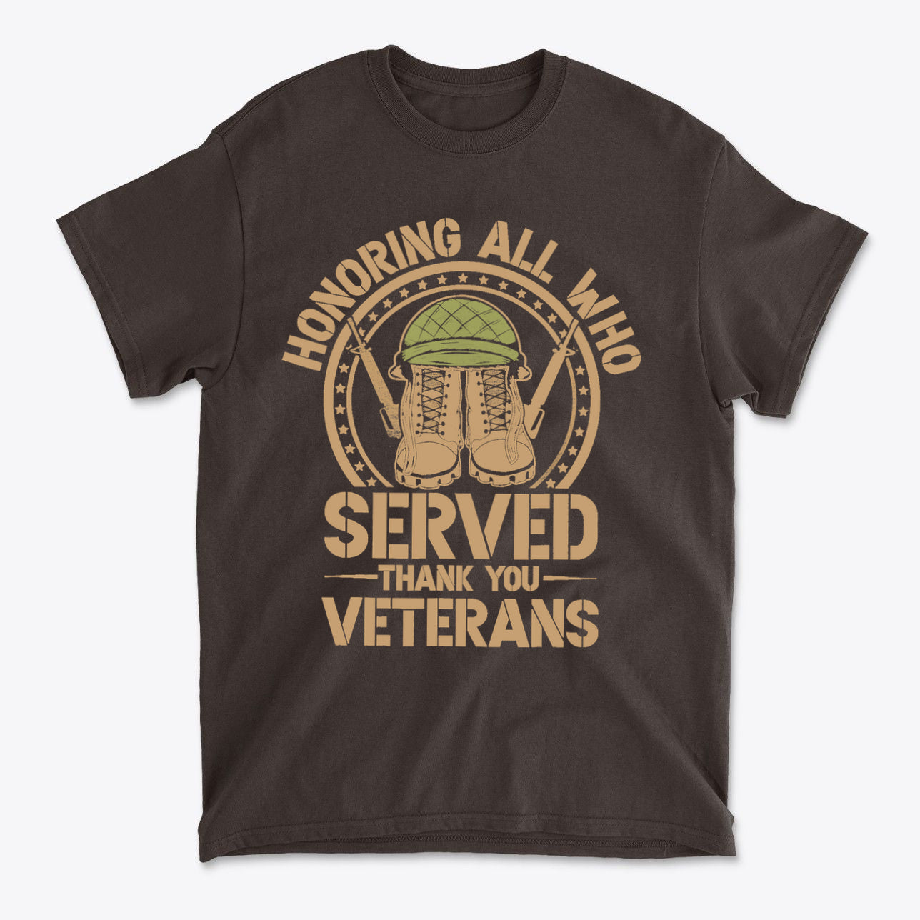 Honoring All Who Served Thank You Veterans Helmet And Boots