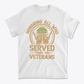 Honoring All Who Served Thank You Veterans Helmet And Boots