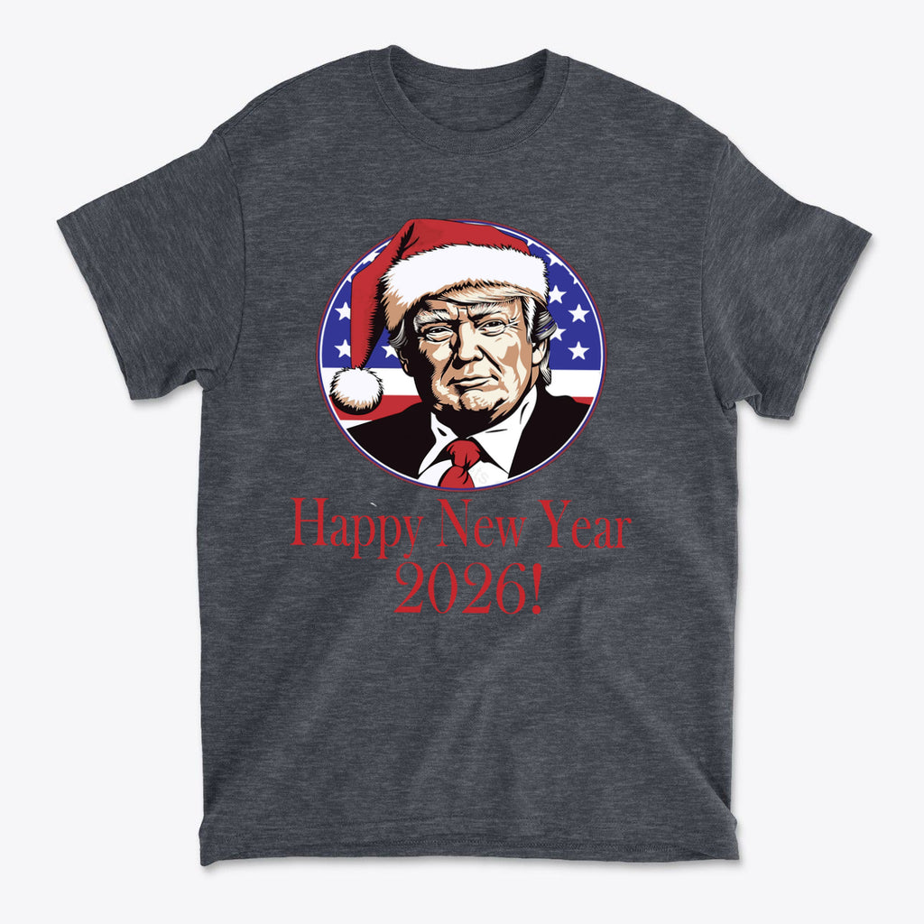 Happy New Year 2026 Celebration Graphic T Shirt