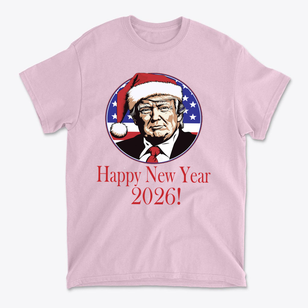 Happy New Year 2026 Celebration Graphic T Shirt