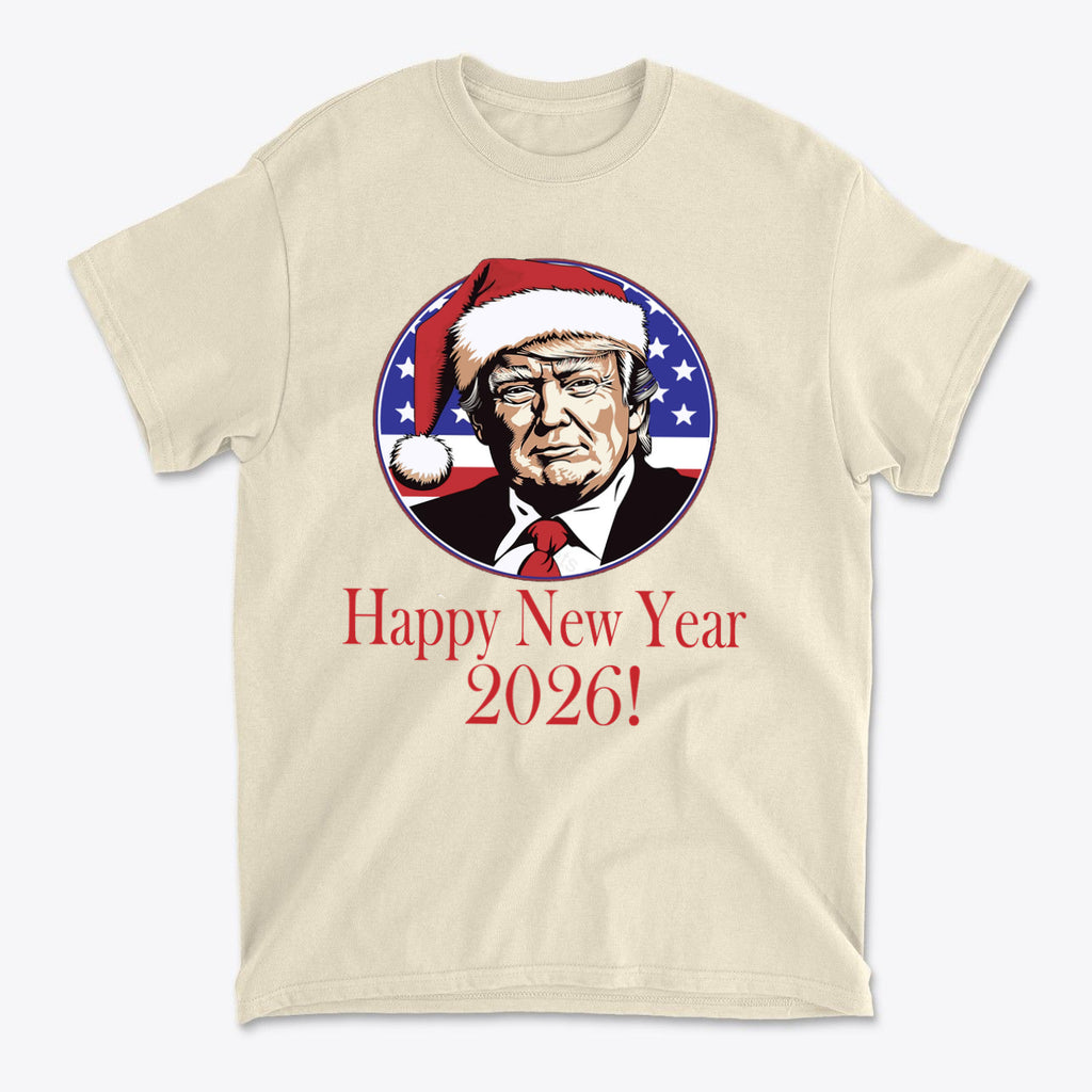 Happy New Year 2026 Celebration Graphic T Shirt