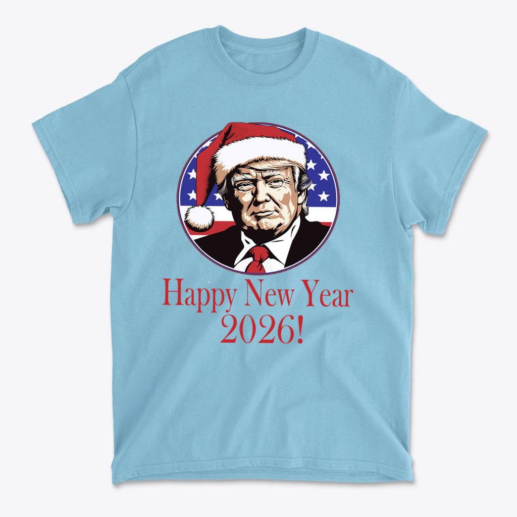Happy New Year 2026 Celebration Graphic T Shirt
