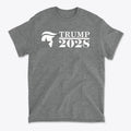 Trump 2028 Star Silhouette Political Shirt Design