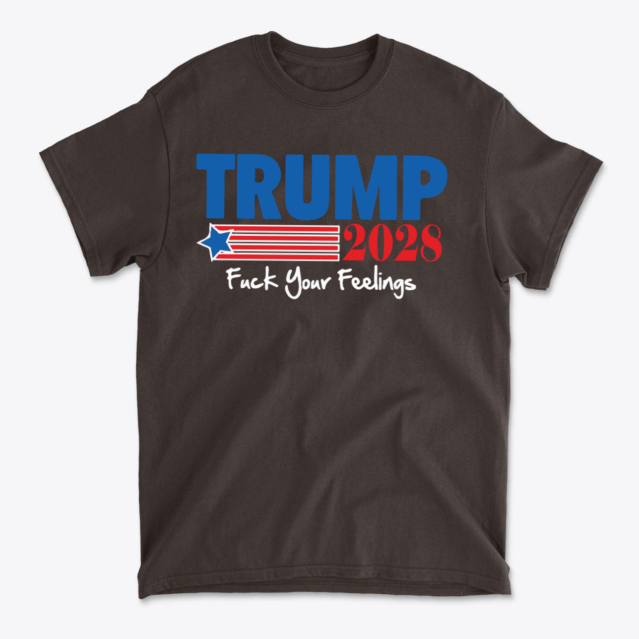 Trump 2028 America First Bold Graphic T Shirt
