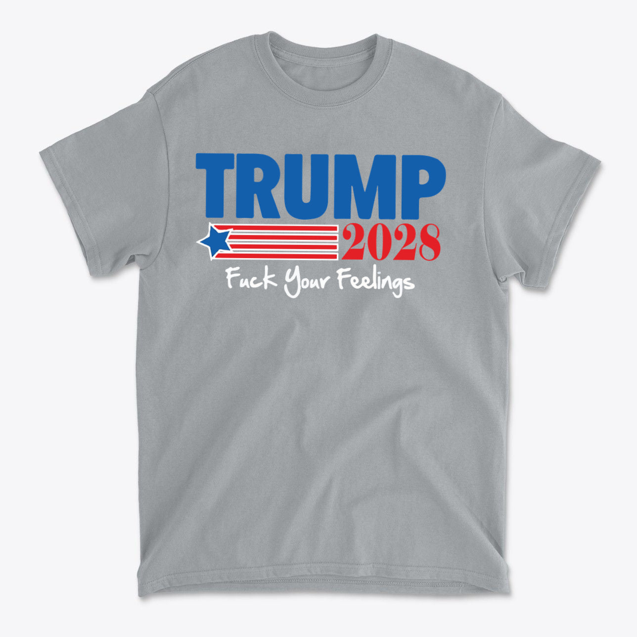 Trump 2028 America First Bold Graphic T Shirt