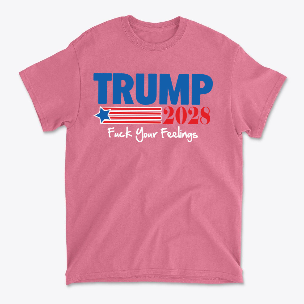 Trump 2028 America First Bold Graphic T Shirt