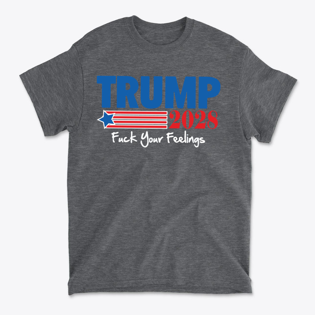Trump 2028 America First Bold Graphic T Shirt
